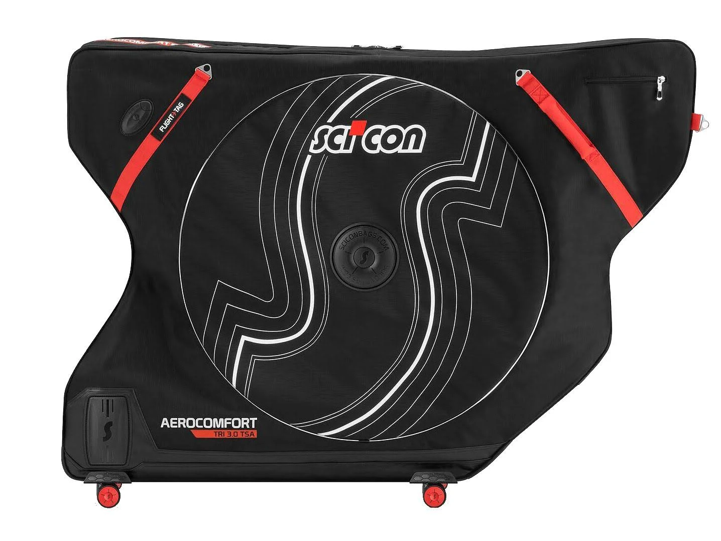 Scicon Aerocomfort 3.0 Triathlon TSA Bike Travel Bag Black