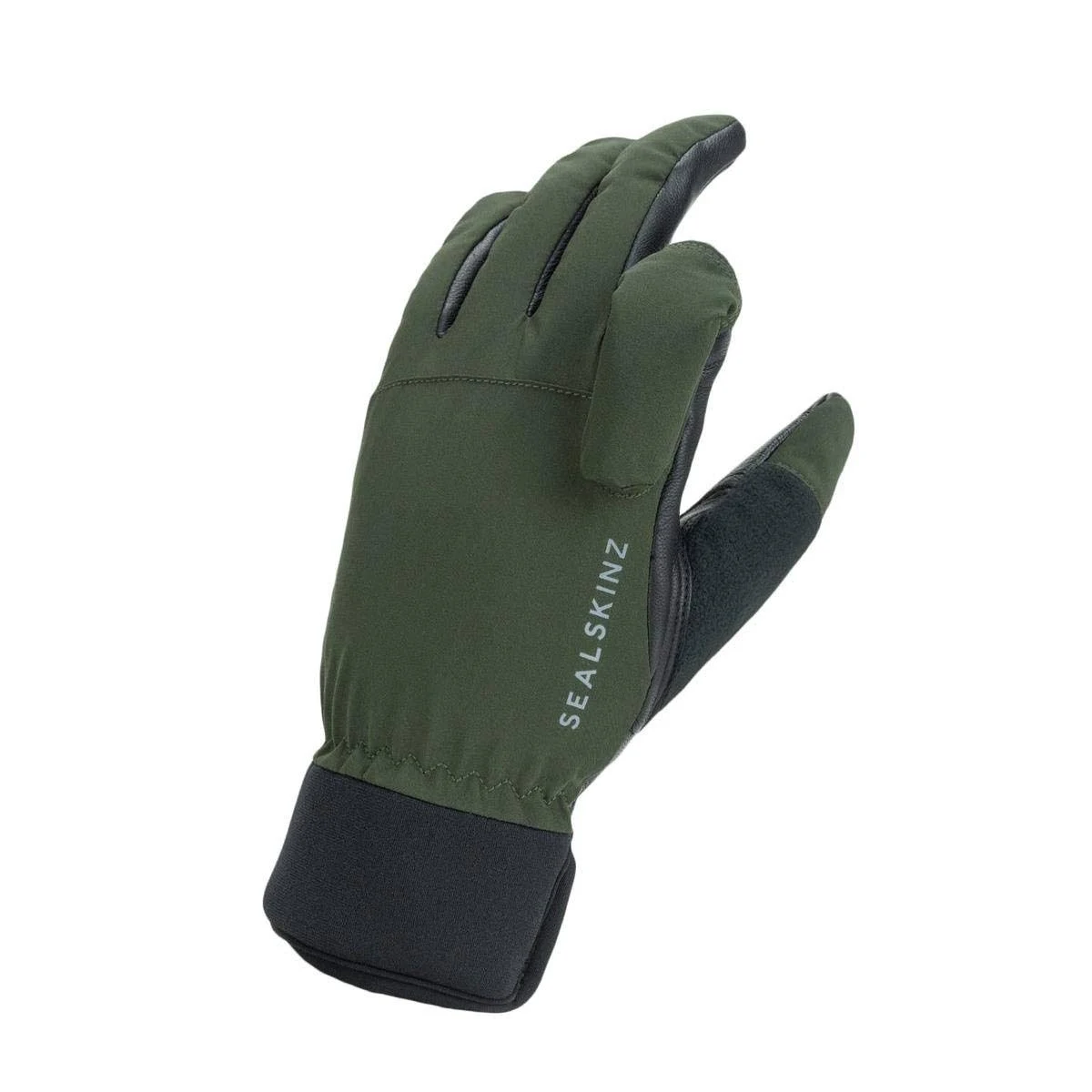 SealSkinz Waterproof All Weather Lightweight Shooting Gloves Olive/Black