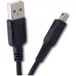 USB Power and Data Cable for Texas Instruments Calculators, TI-84 Plus, TI-84 Plus C Silver Edition, TI 89 Titanium, TI Nspire CX/TI Nspire CX CAS Graphing Calculators