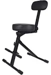 Rockville RDS42 Portable DJ/Guitar/Drum<wbr/>/Keyboard Padded Throne/Chair Adjustable