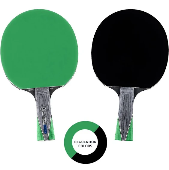 Ping Pong Paddle with Killer Spin + Case for Free - Professional Table Tennis Racket for Beginner and Advanced Players - Improve Your Ping Pong Skills with JT Ping Pong Paddle Set