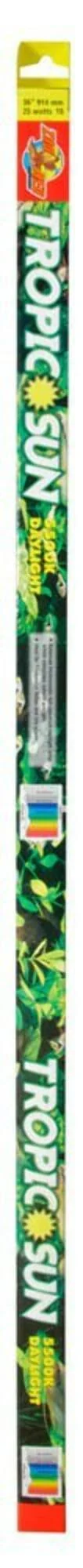 Zoo Med Tropicsun 5500K Daylight Bulb for Aquariums, 36" L, 25 Watts