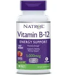 Natrol Vitamin B-12 Energy Support 5000 Mcg Supplement (3.6 oz)