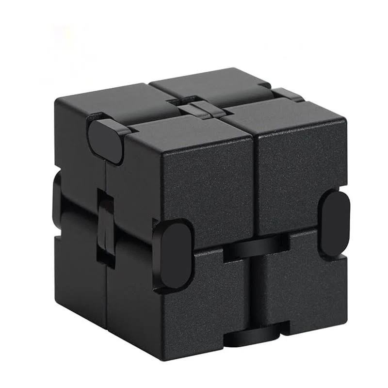 Infinity Cube Aluminum Alloy Fidget Cubes for ADD,ADHD,Anxiety, Austism Adults & Kids