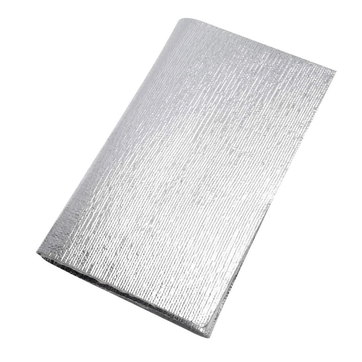 Aluminized Heat Shield Thermal Barrier Adhesive Backed Heat Sleeve 10&#039;&#039; X 24&#039;&#039;