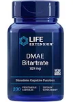 Life Extension, DMAE Bitartrate, 150 mg, 200 Vcaps