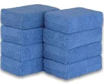 8 Pack Simplehouseware Premium Microfiber Applicators Blue