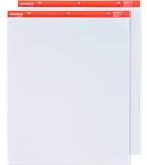 Universal Easel Pads/Flip Charts, Unruled, 27 x 34, White, 50 Sheets, 2/Carton