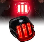 Harley LED Brake Tail Light for Harley Davidson Sportster Dyna Fatboy Softail Road King Glide, Dot Approved