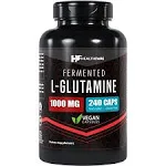 L-Glutamine 1000mg | 240 Capsules | Amino Acid Fuel for Gut & Muscle Health | Non-GMO | Gluten-Free | Support for Recovery & Wellness | Made in The USA