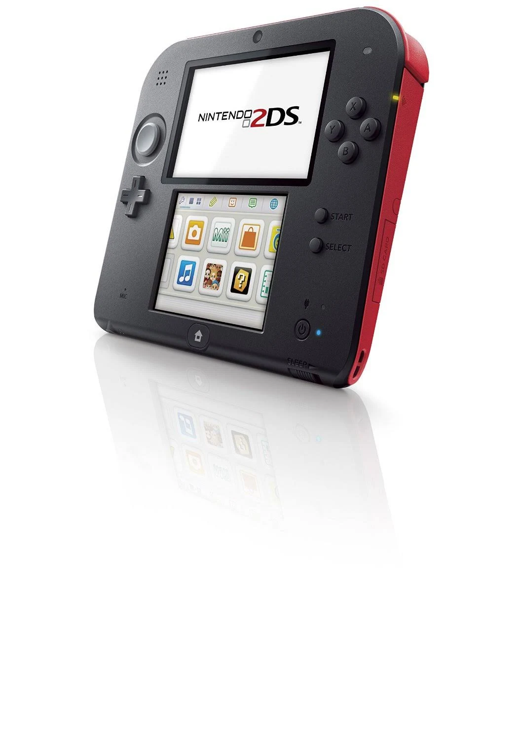 Nintendo 2DS Handheld System - Crimson Red (Renewed)