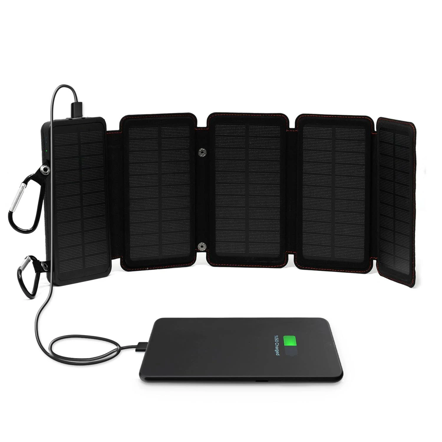 SunCharge Supernova Portable Power Station - Solar Power Bank with 2 USB Port...