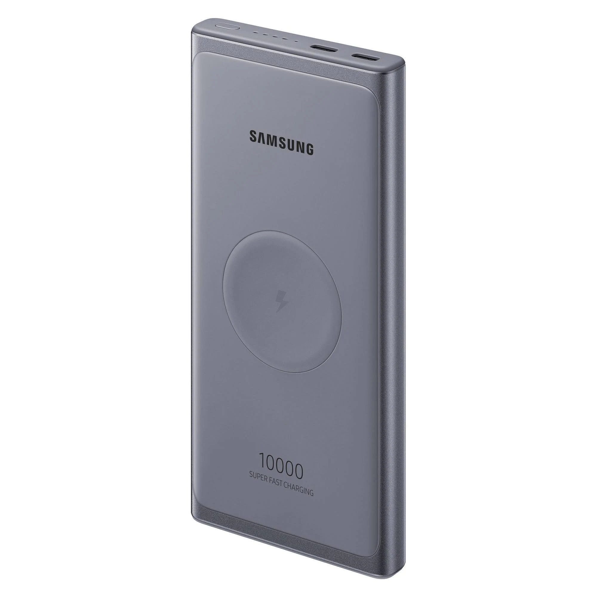 Samsung 10,000mAh Super Fast 25W Portable Wireless Battery Pack USB-C - Silver (Refurbished)