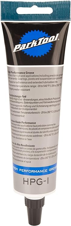 Park Tool HPG-1 High Performance Grease Tool 113 g,Blue, Bule