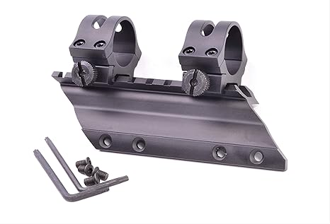 Scope Base Rail Mount for Savage 340 840, 890, 322 Hornet 325, 342 Westernfield Stevens 322 10 Slots w/Weaver Style Rings