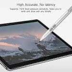 Pen for Microsoft Surface, Palm Rejection, 1024 Levels Pressure, Flex &amp; Soft ...