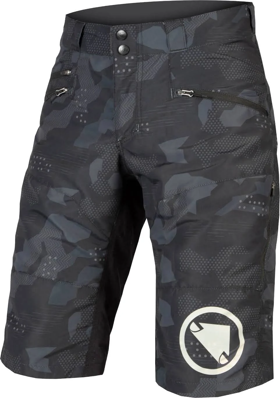 Endura SingleTrack Short II - Black Camo - L