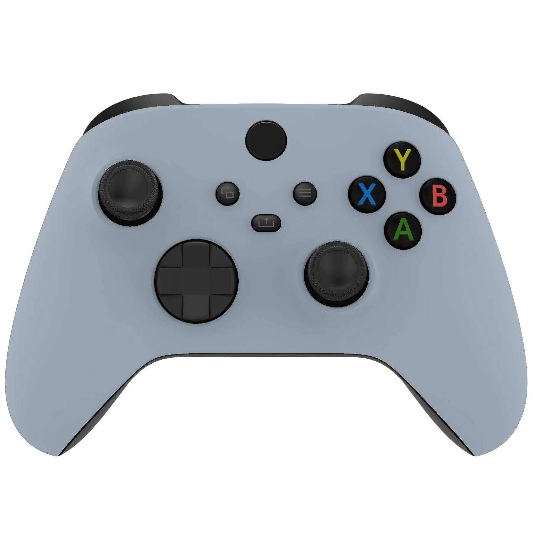 eXtremeRate Replacement Shell for Xbox Series X & S Controller - Personalized Upgrade - New Hope Gray Custom Cover Case Faceplate Cover for Xbox Core Wireless Controller [Controller NOT Included]