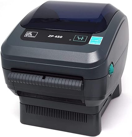 Zebra ZP450 (ZP 450) Label Thermal Bar Code Printer | USB, Serial, and Parallel Connectivity 203 DPI Resolution | Made for UPS WorldShip | Includes Software