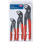 Knipex 00 20 09 V02 "Cobra" Pliers Set (3 Piece)