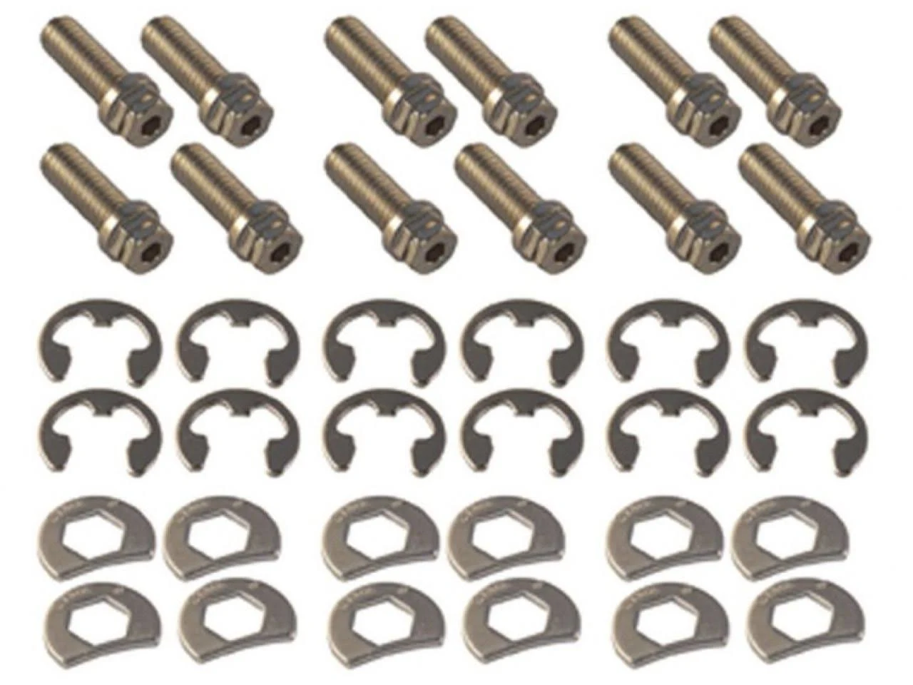 Stage 8 Fasteners Header Bolt Kit - 6pt. 3/8-16 x 1in (12) 8911A