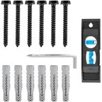 Mounting Dream Lag Bolt Kit for TV Wall Mount Comes with M8 Lag Bolt for Wood...