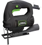 Genesis GJS380SE 3.8A Corded Jig Saw with Variable Speed, Wood cutting blade, Vacuum Adapter, and Allen Wrench