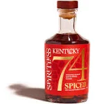 SPIRITLESS Kentucky 74 | Non-Alcoholic Bourbon Whiskey Spirit | Fully Distilled & Award-Winning Mocktail & Cocktail Ingredient | For Halfsies or Fully Spiritless | Non-GMO & Vegan | 700 ml Bottle