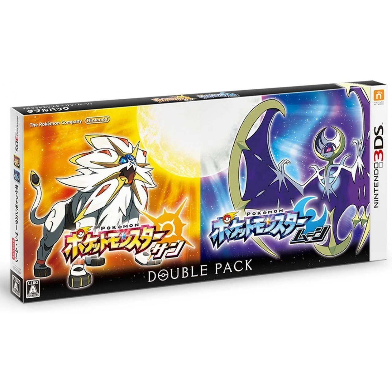 POKEMON Sun &amp; Moon Dual Pack Nintendo 3DS Pokémon BONUS SET FIRST PARTNER FIGURE