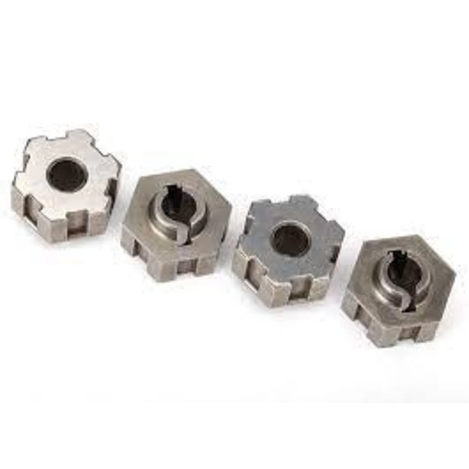 Traxxas 8568 Steel Wheel Hex Hubs, Gray