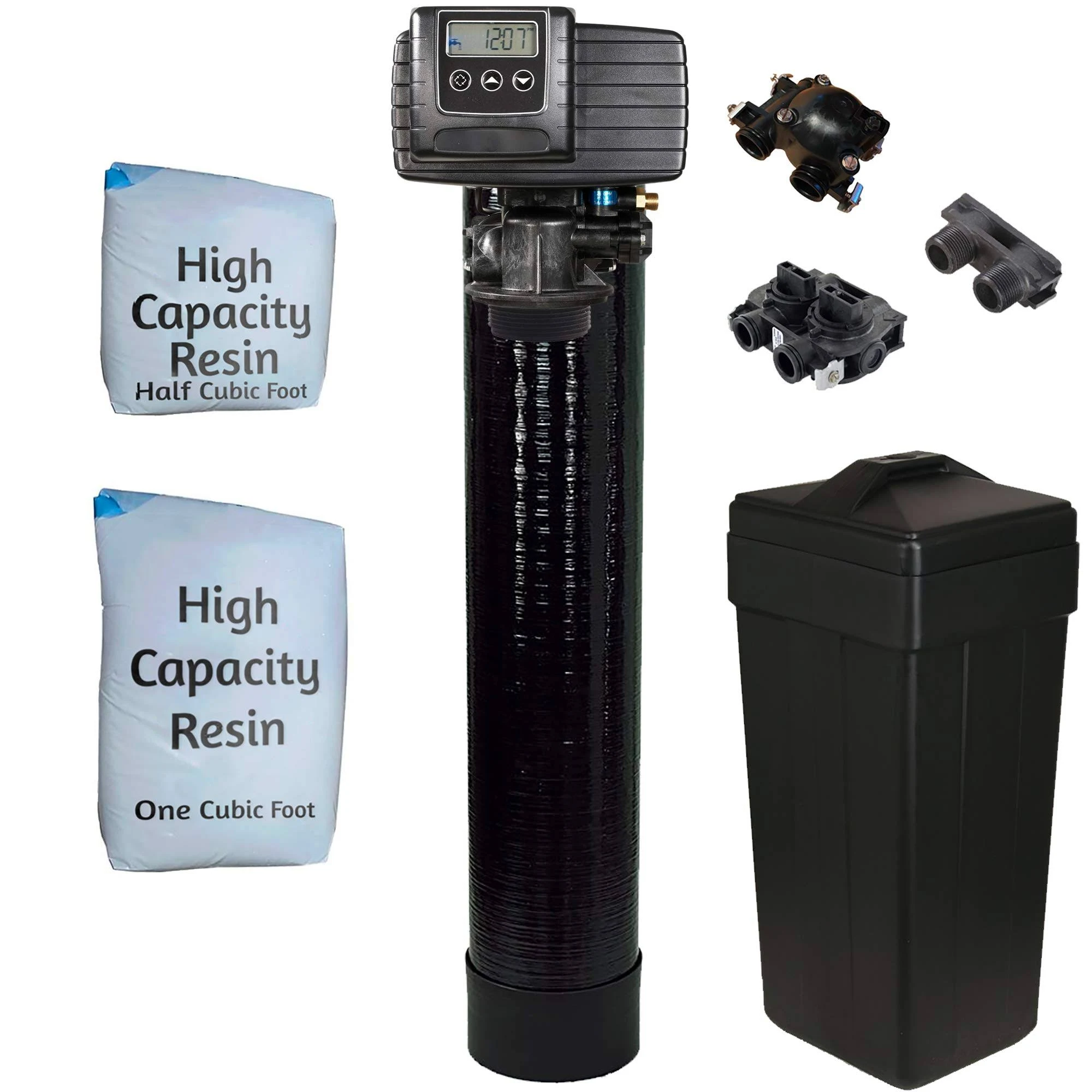 Fleck 5600SXT Digital Metered 40,000 Grain Water Softener