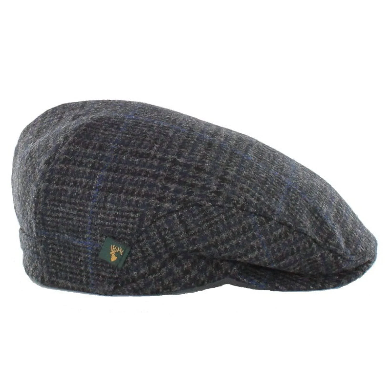 Mucros Weavers Irish Flat Cap Men&#039;s Trinity 100% Wool Tweed Hat Made in Ireland