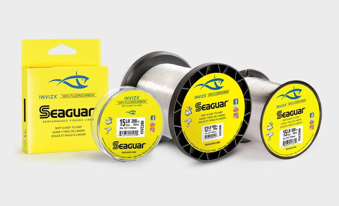 Seaguar InvizX Fluorocarbon Line 17lb / 600