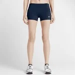 NWT Nike Fitted Compression Volleyball Shorts Navy BV1020-419 Womens