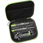 Tracer Proscribe Tool with Deep Hole Pencil, 6X Replacement Lead Holster and Carry Case (Multi-Function Scribe Tool)