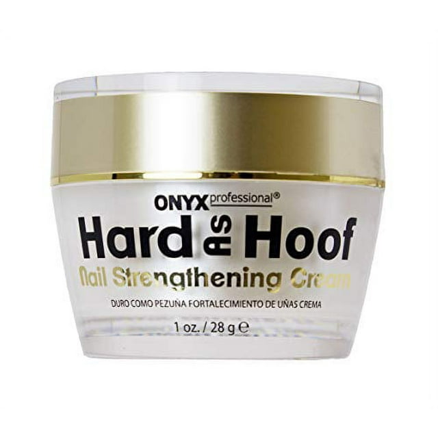 Hard As Hoof Nail Strengthening Cream with Coconut Scent Nail Strengthener, Nail Conditioning Cuticle Cream Stops Splits, Chips, Strengthens oz