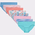 Hanes Girls' Ultimate Pure Comfort Organic Hipster Panties