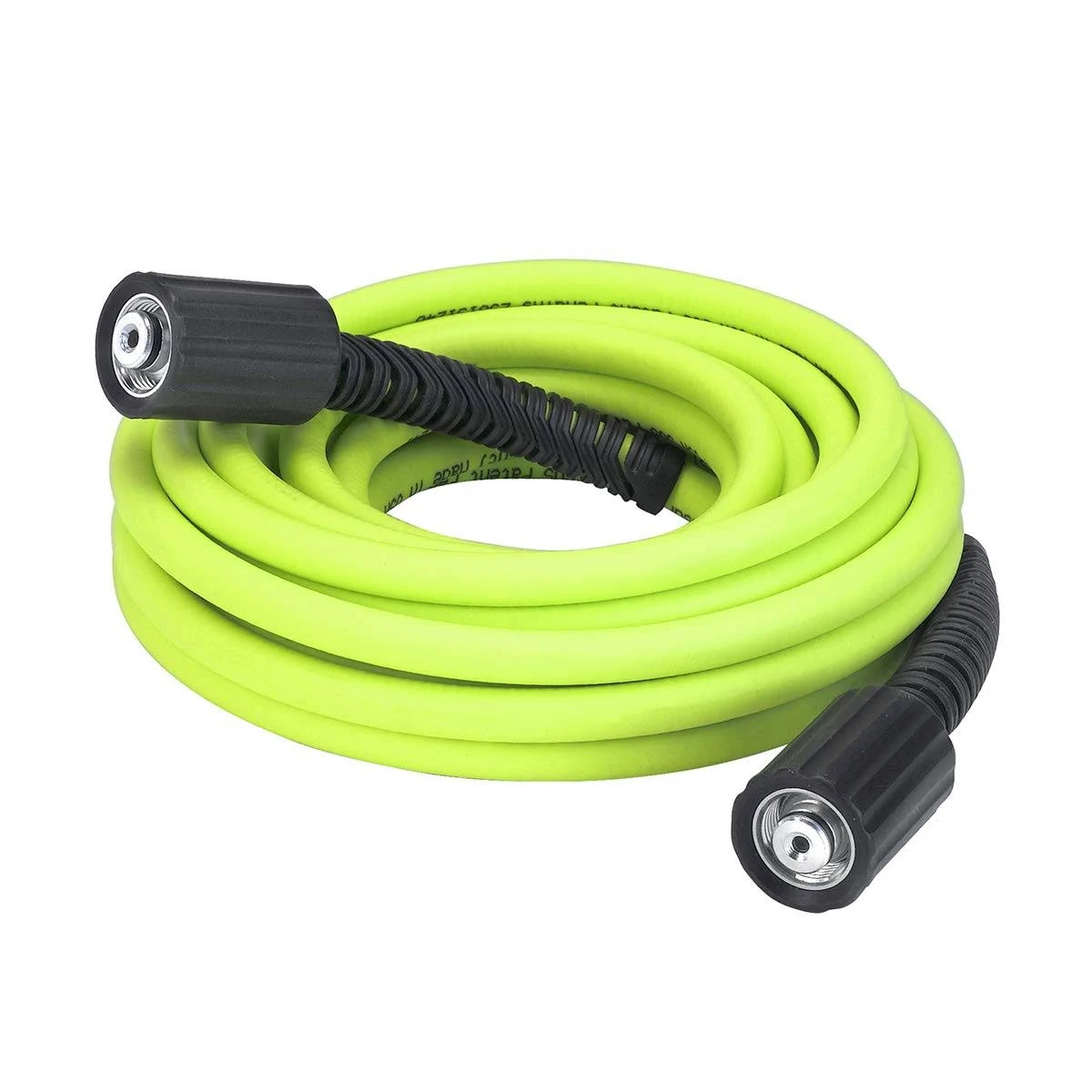 Pressure Washer Hose with M22 Fittings, 1/4 in. x 50 ft., ZillaGreen