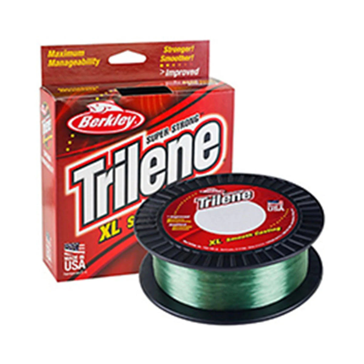 Berkley Trilene XL Monofilament Line - Low-Vis Green 20 Pound