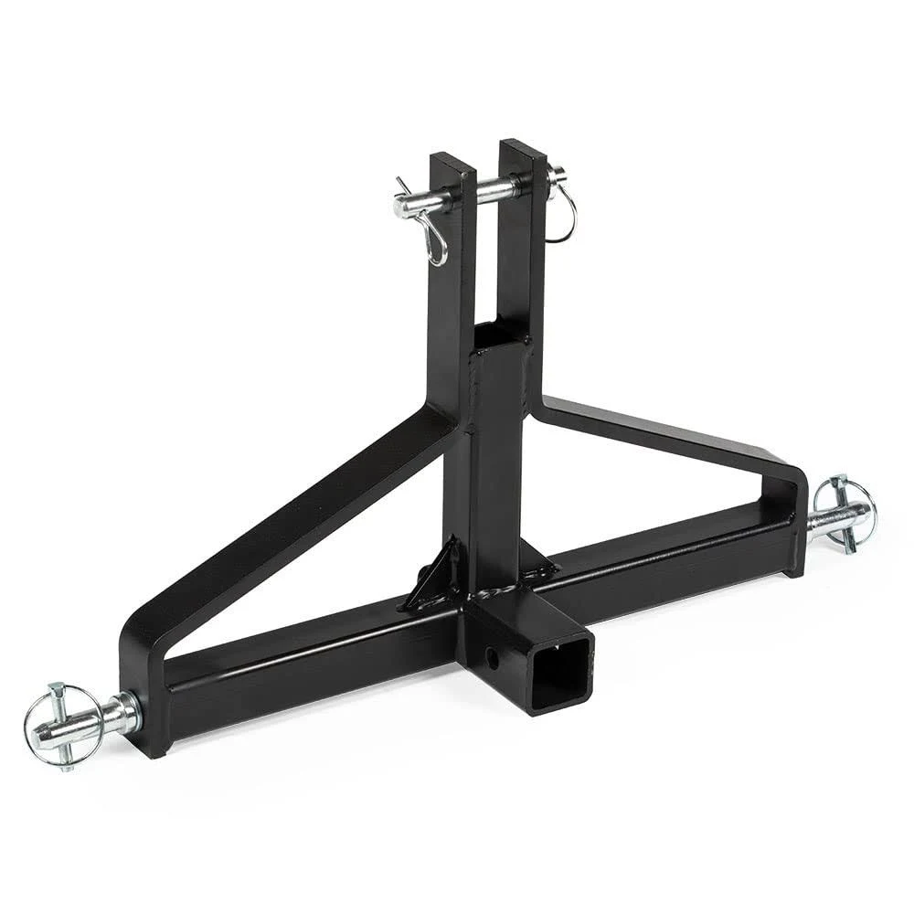 Titan Attachments Receiver Hitch 2" Category 1 3 Point Quick Hitch Compatible