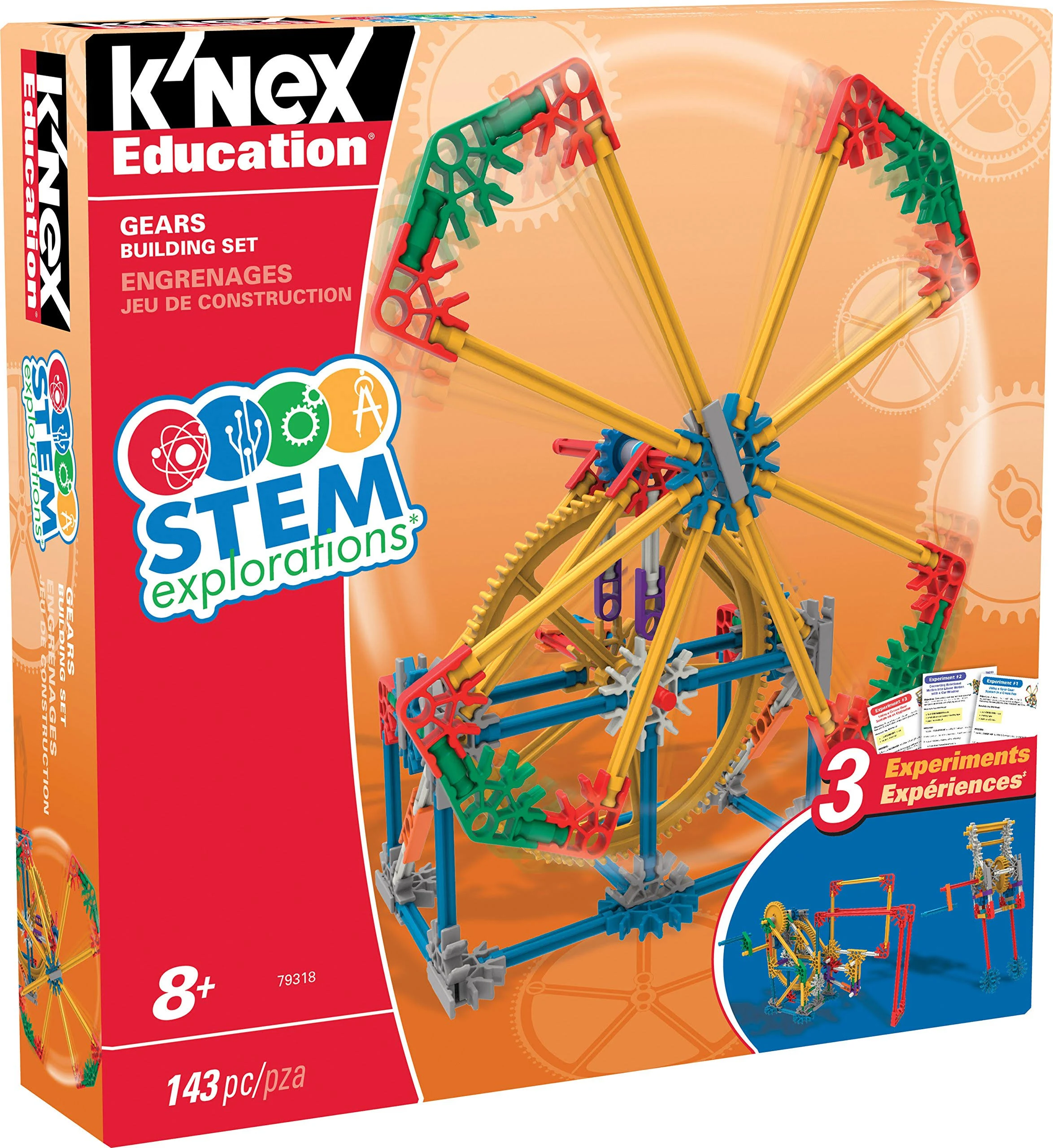 K&#039;NEX Education STEM EXPLORATIONS: Gears Building Set Building Kit New W