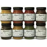 Jacquard Textile Color - Earth Tones, Set of 8 colors, 2.25 oz jars