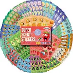 Horiechaly Scratch and Sniff Stickers, 68 Sheets 17 Different Scents, Best Choice for Kids & Teachers & Parents As Reward Sticke