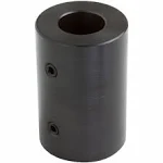 (1-EACH) 1/2&#034; RIGID SHAFT SET SCREW COUPLING BLACK OXIDE FINISH RC-050