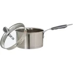 David Burke Gourmet Pro Heavy Stainless 2.5 Quart Sauce Pans With Lid