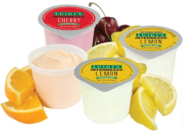 Luigis Intermezzo Orange Cup, 4 Ounce - 72 per case.