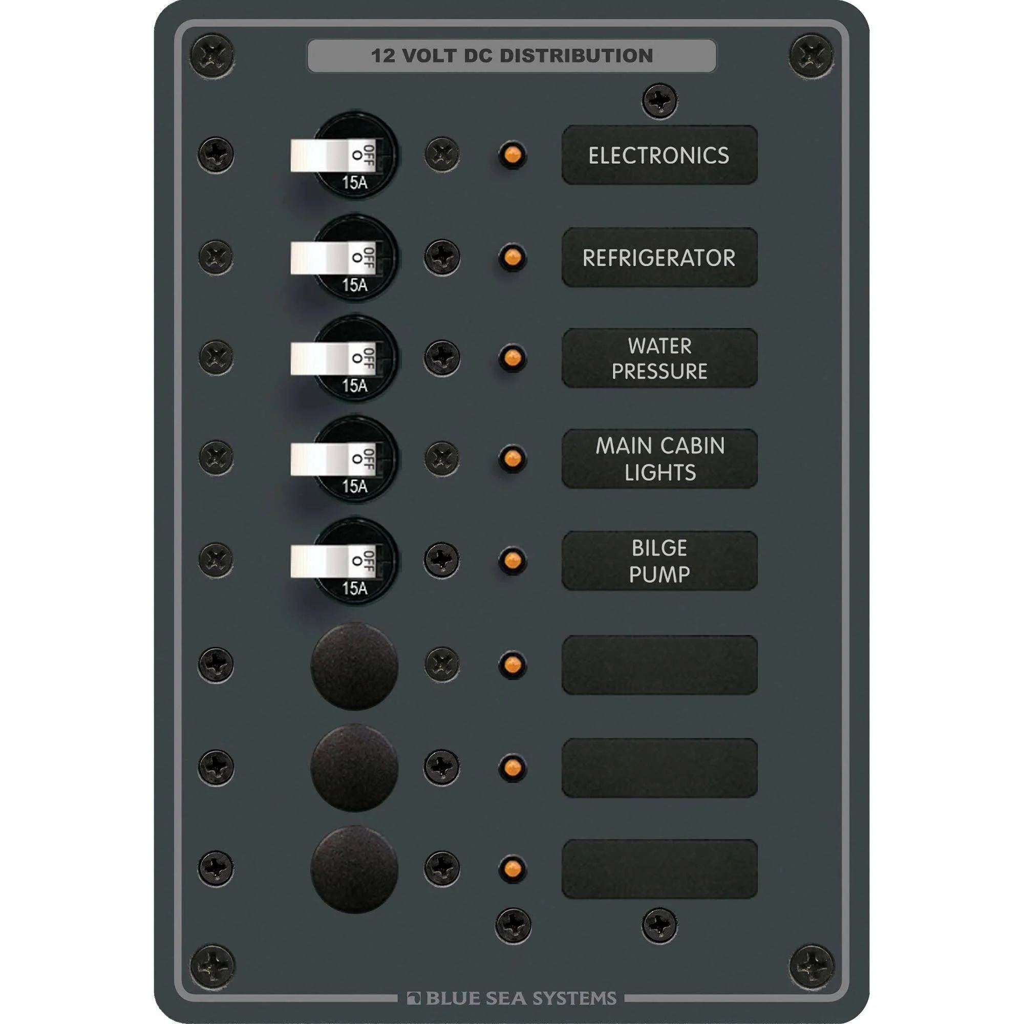 Blue Sea 8023 DC 8 Position Circuit Breaker