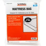 Standard Queen Mattress Bag – Moving &amp; Storage Cover for Mattress or Box Spri...