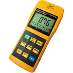 3-Axis Gauss EMF ELF Meter Detector, Electromagnetic Field Radiation Intensity 20/200/ 2000 mG & uT, Frequency 30~2000 Hz, Handheld Portable Gauge for Microwave Computer Monitor Power Line