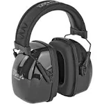 Howard Leight R03318 Leightning L3 Earmuffs Foam 30 dB Over the Head Black Ear Cups w/Black Band